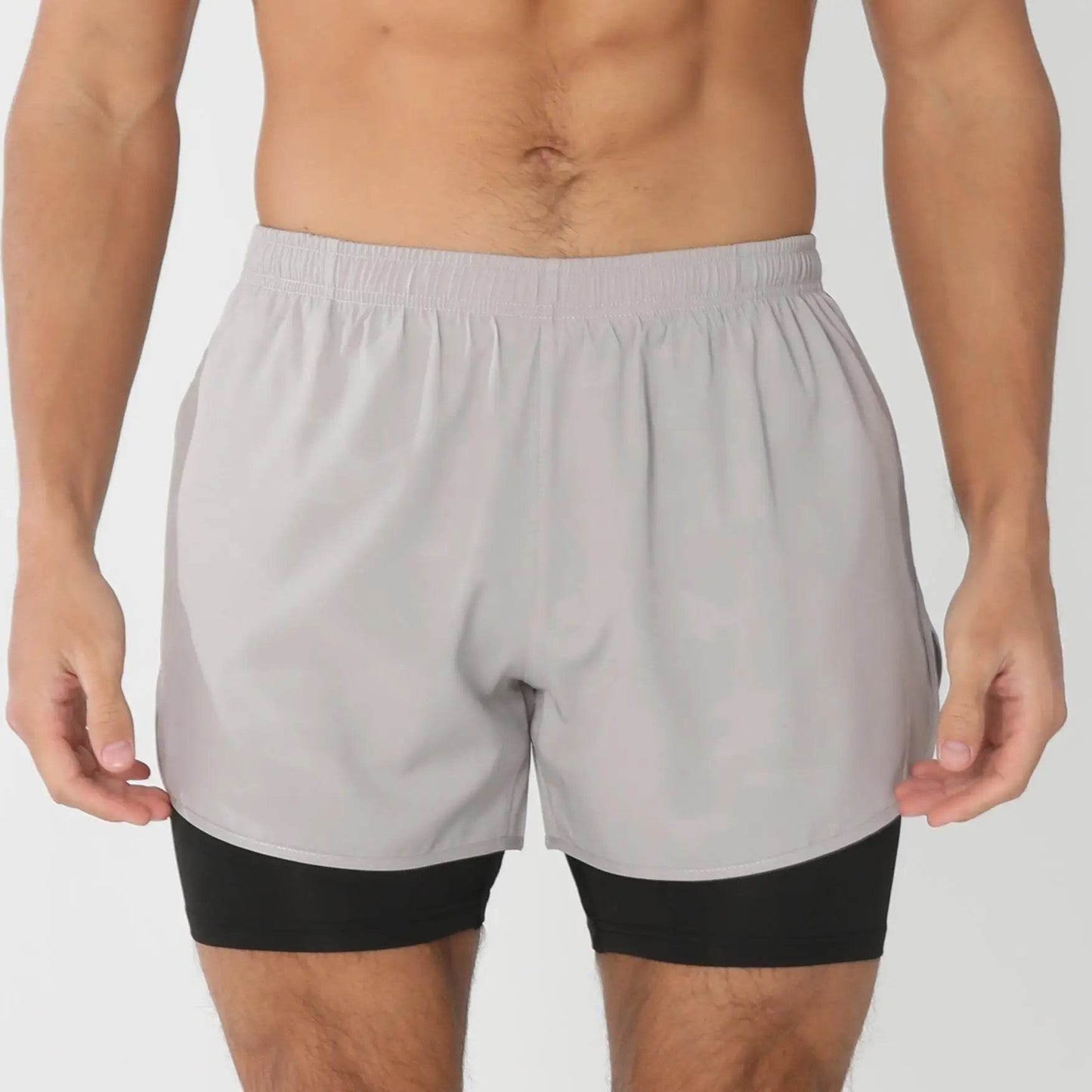 Men's Gym Liner Running Shorts - P12 Hub Europe
