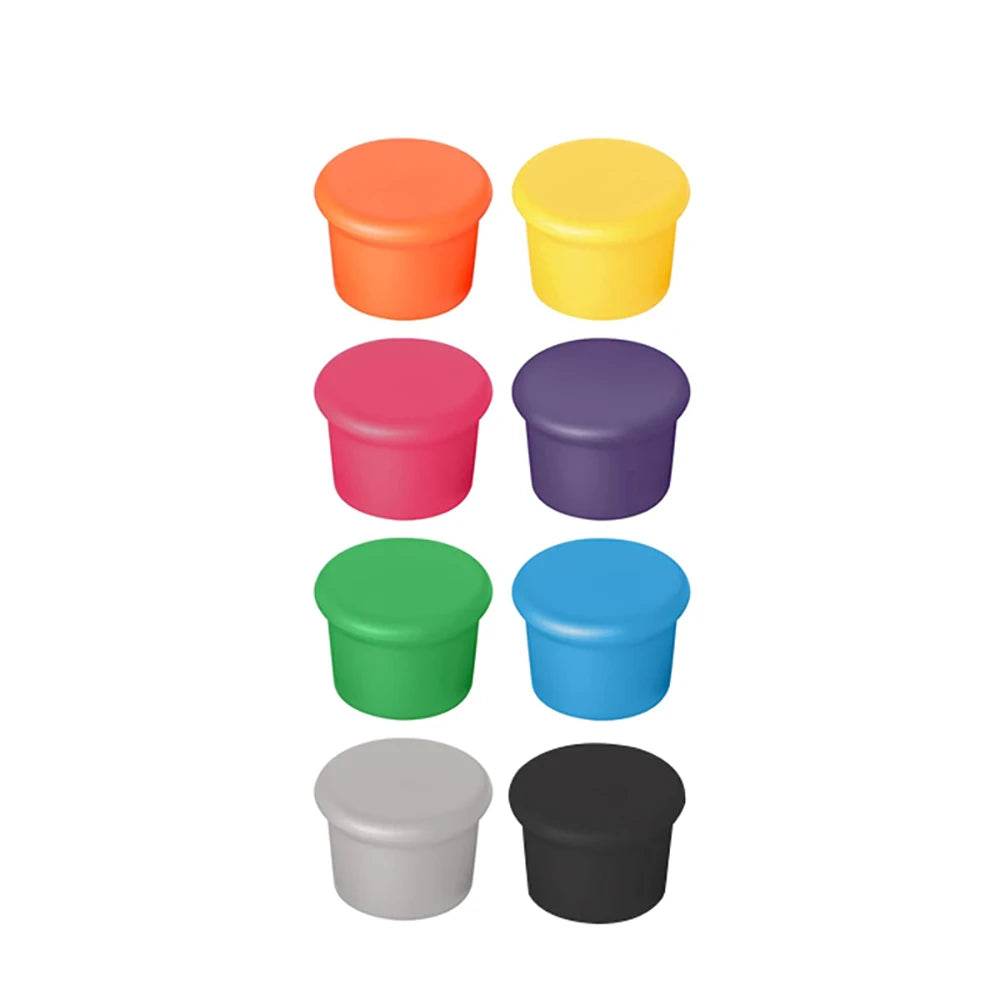 8Pcs Wine Stoppers Reusable Silicone Wine Corks Wine Bottle Stopper Beverages Beer Champagne Sealed Bottle Cap Keep Wine Fresh - P12 Hub Europe