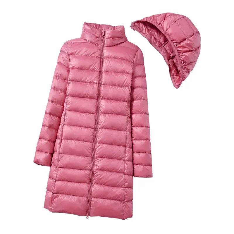 Slim Long Warm Down Puffer - P12 Hub Europe