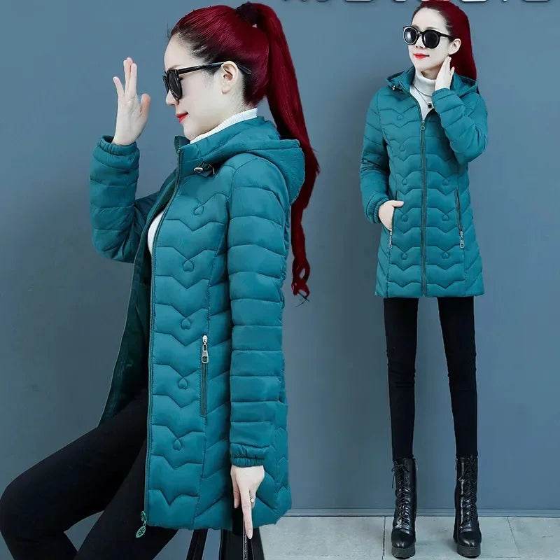 Warm Quilted Mother's Parka - P12 Hub Europe