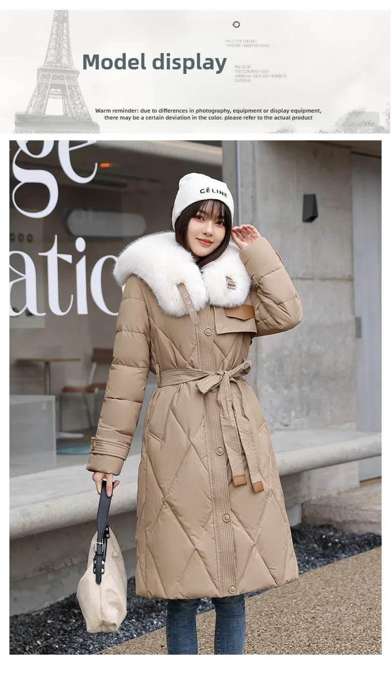 Long Slim Warm Winter Parka - P12 Hub Europe