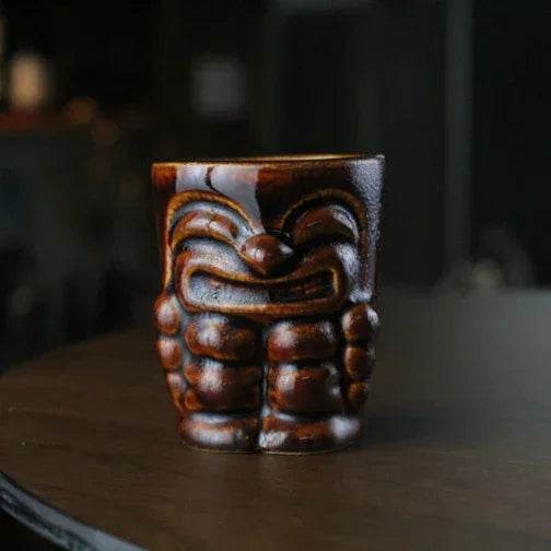 60ml Tiki Mug Hawaiian Cocktail Cup Creative Wine Bar Tools Beverage Cups Gifts for Friends Luxury Decoration Ceramic Funny Cup - P12 Hub Europe