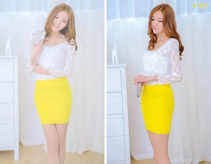 Women's Bodycon Mini Skirt - P12 Hub Europe