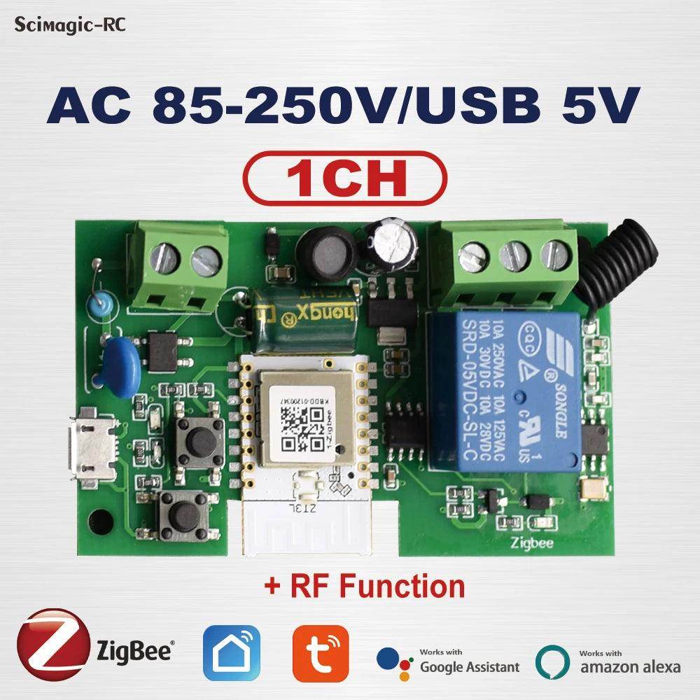 WiFi/ZigBee Garage Door Opener | Alexa/Google - P12 Hub Europe