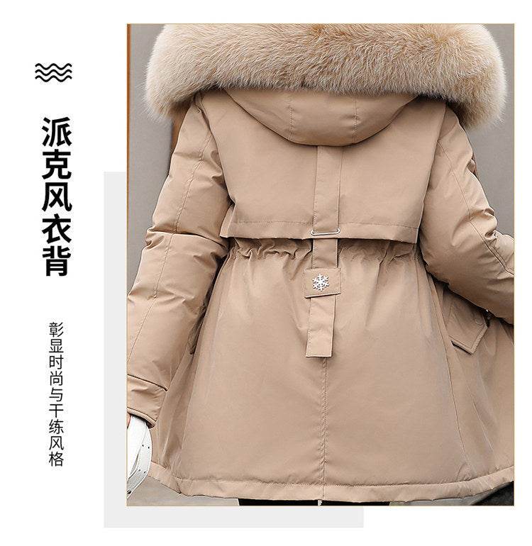 Slim Fur Collar Parka - P12 Hub Europe