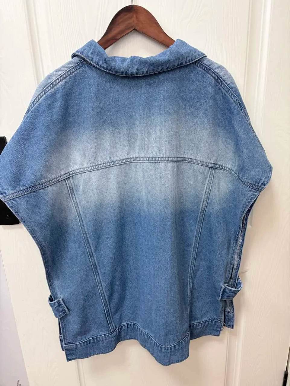 Women's Oversized Denim Two-Piece Set - P12 Hub Europe