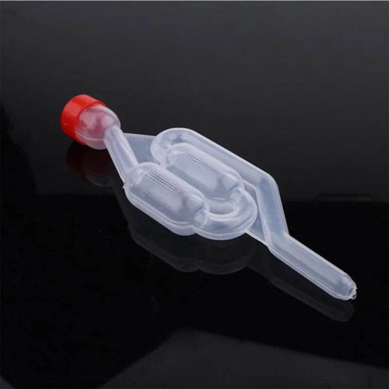 5 Pieces S-Shape Airlocks ,Homebrew Bubble Airlock Carboys Stopper & Fermenter Seal Valve with Food Grade Grommets Wine Making - P12 Hub Europe