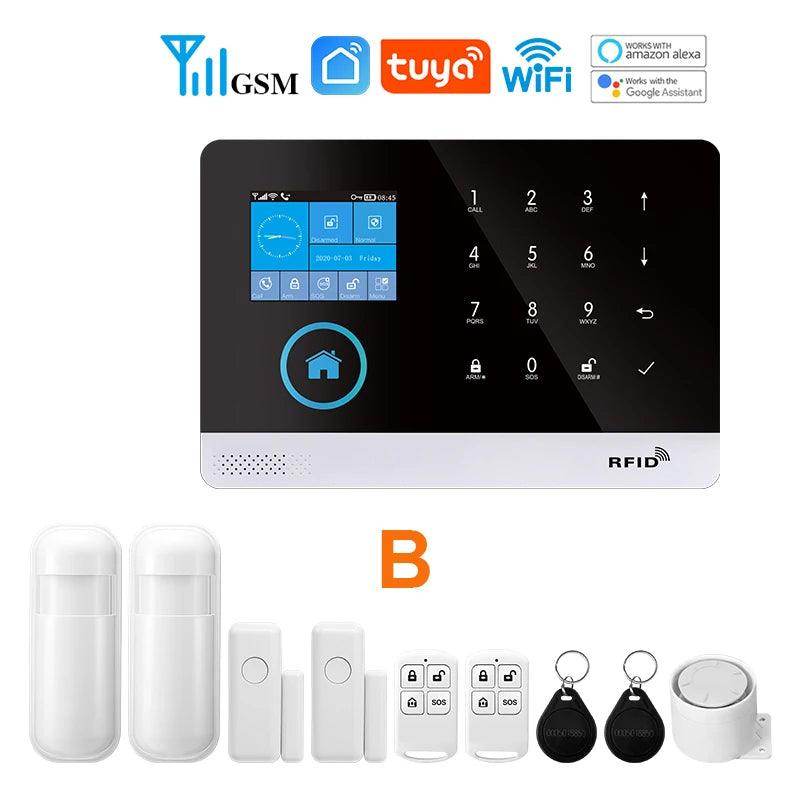 Alarm Smart Tuya WiFi 4G Home - P12 Hub Europe