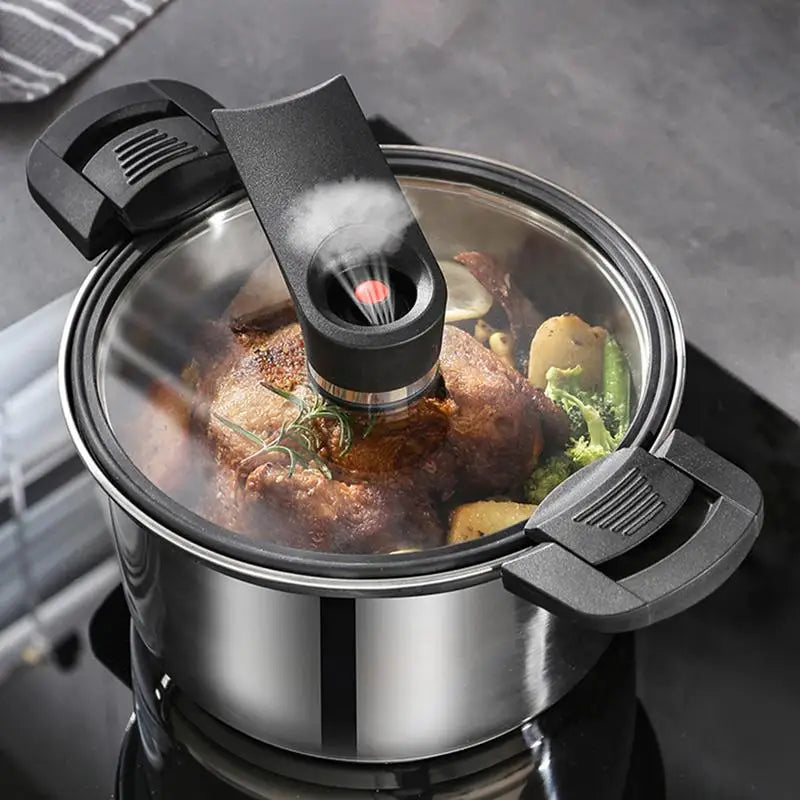 Stove Pressure Cooker Stainless Steel Home Pressure Cooker Ergonomic Thick Kitchen Gadgets Efficient Meals Cooking For Family