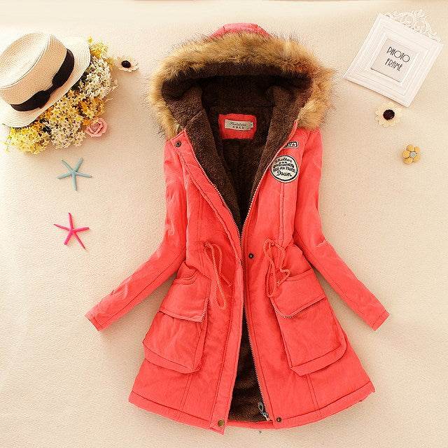 Slim Hooded Padded Parka - P12 Hub Europe