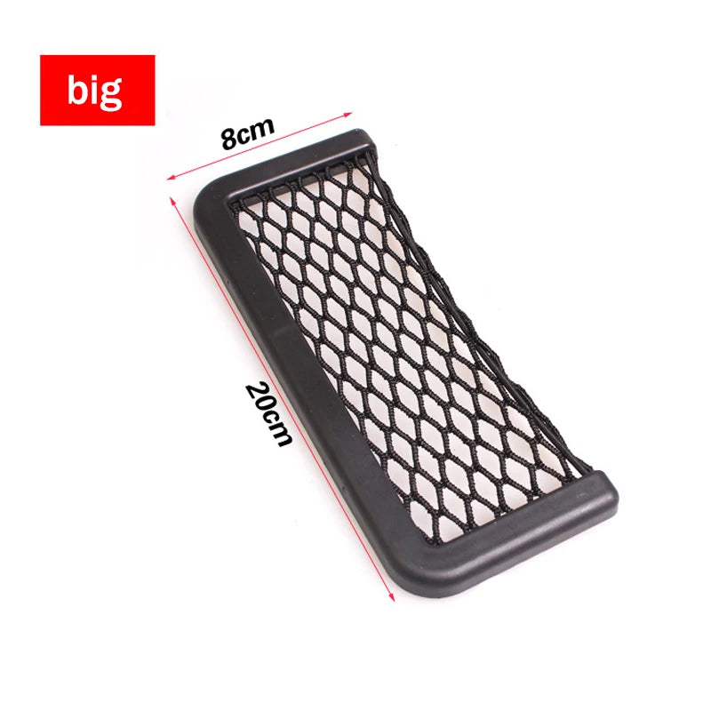 RV Storage Net Bag Flexible Nylon Portable Automotive Organizer Holder Pocket For Caravan Van Boat Camper Car Accessories