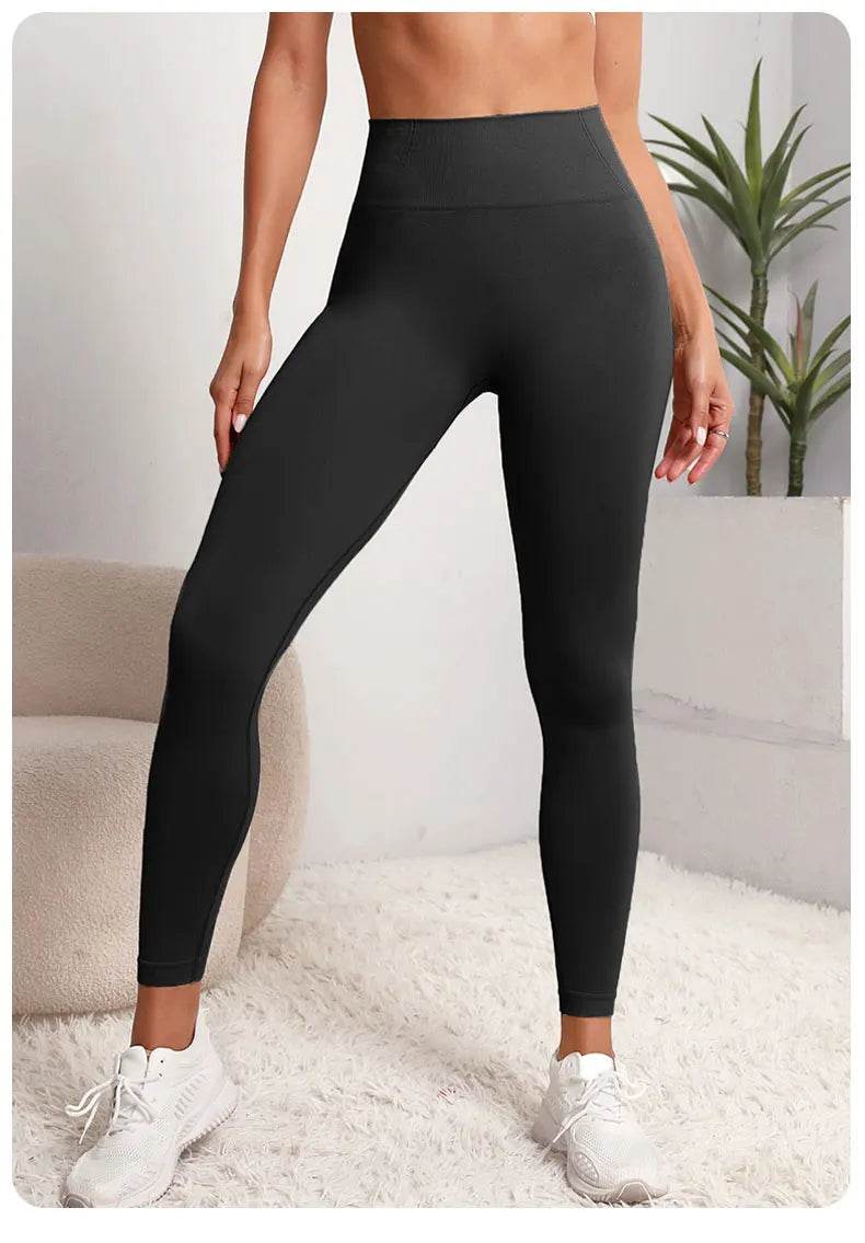 Women's High-Waist Tummy Control Leggings - P12 Hub Europe