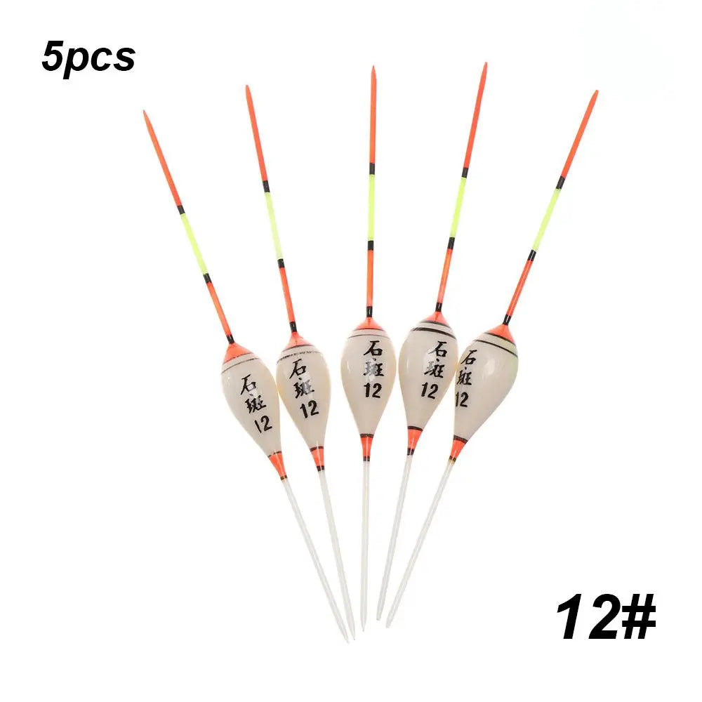5pcs New Fishing Floats Balsa Flotteur Balsa Wood Wooden Floats Durable Portable Exquisite High Quality Floats Hot 3# 4# 10#