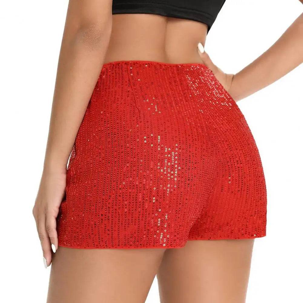 Sequin High Waist Mini Shorts - P12 Hub Europe