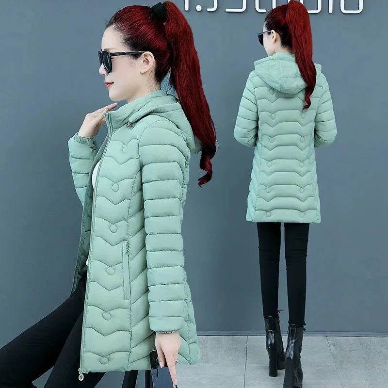 Warm Quilted Mother's Parka - P12 Hub Europe
