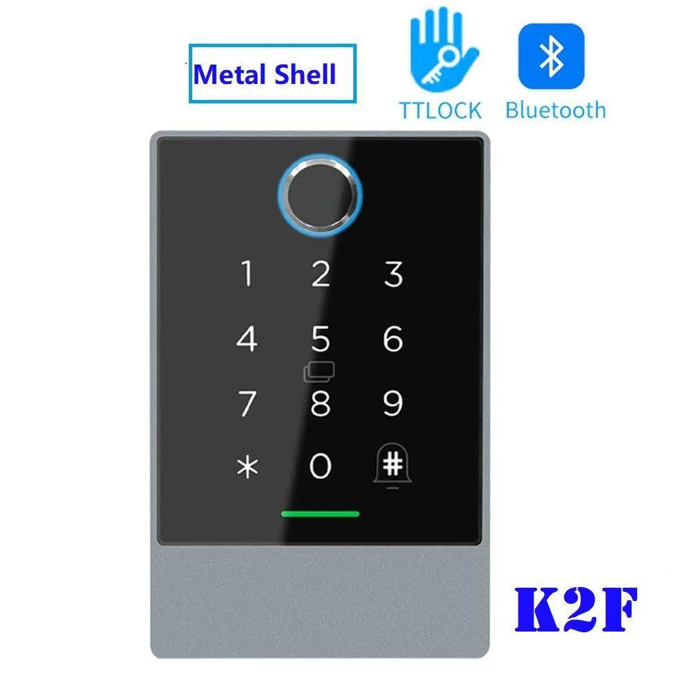 Lock Bluetooth RFID Keypad | IP68, App Unlock, IC Card, Alexa/Google - P12 Hub Europe