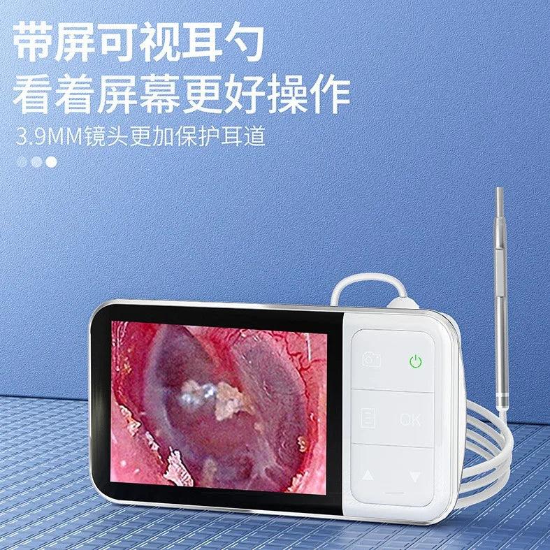 Endoscope 3.9mm 1080P 4.5" LCD, Earwax Removal