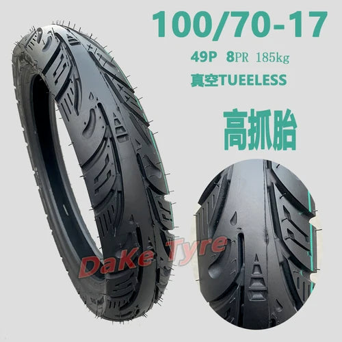 130/80-17 100/70-17 90/80 70 100 120/70-17 Is Applicable To SOCO Quick TS TC MAX Electric Motorcycle Tire Vacuum Tire