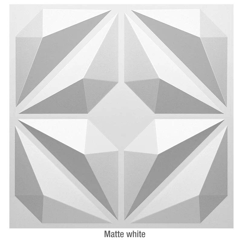 30x30cm 3D three-dimensional wall sticker decorative living room wallpaper mural waterproof 3D wall panel mold bathroom kitchen - P12 Hub Europe