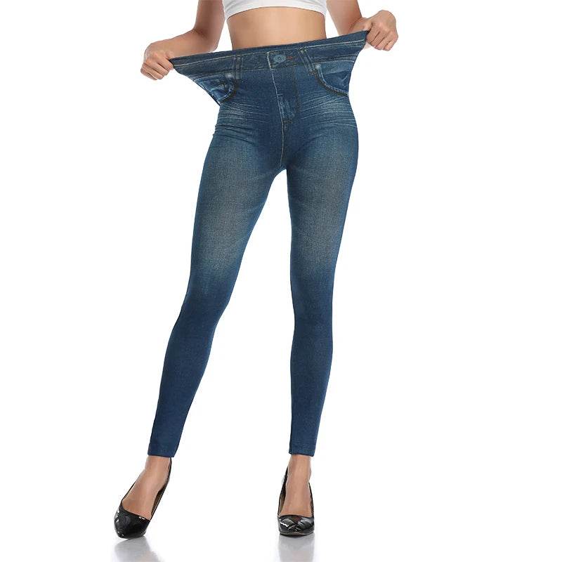Faux Denim Leggings - P12 Hub Europe