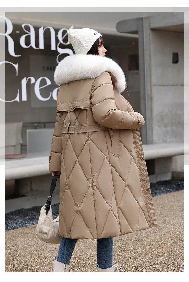 Long Slim Warm Winter Parka - P12 Hub Europe
