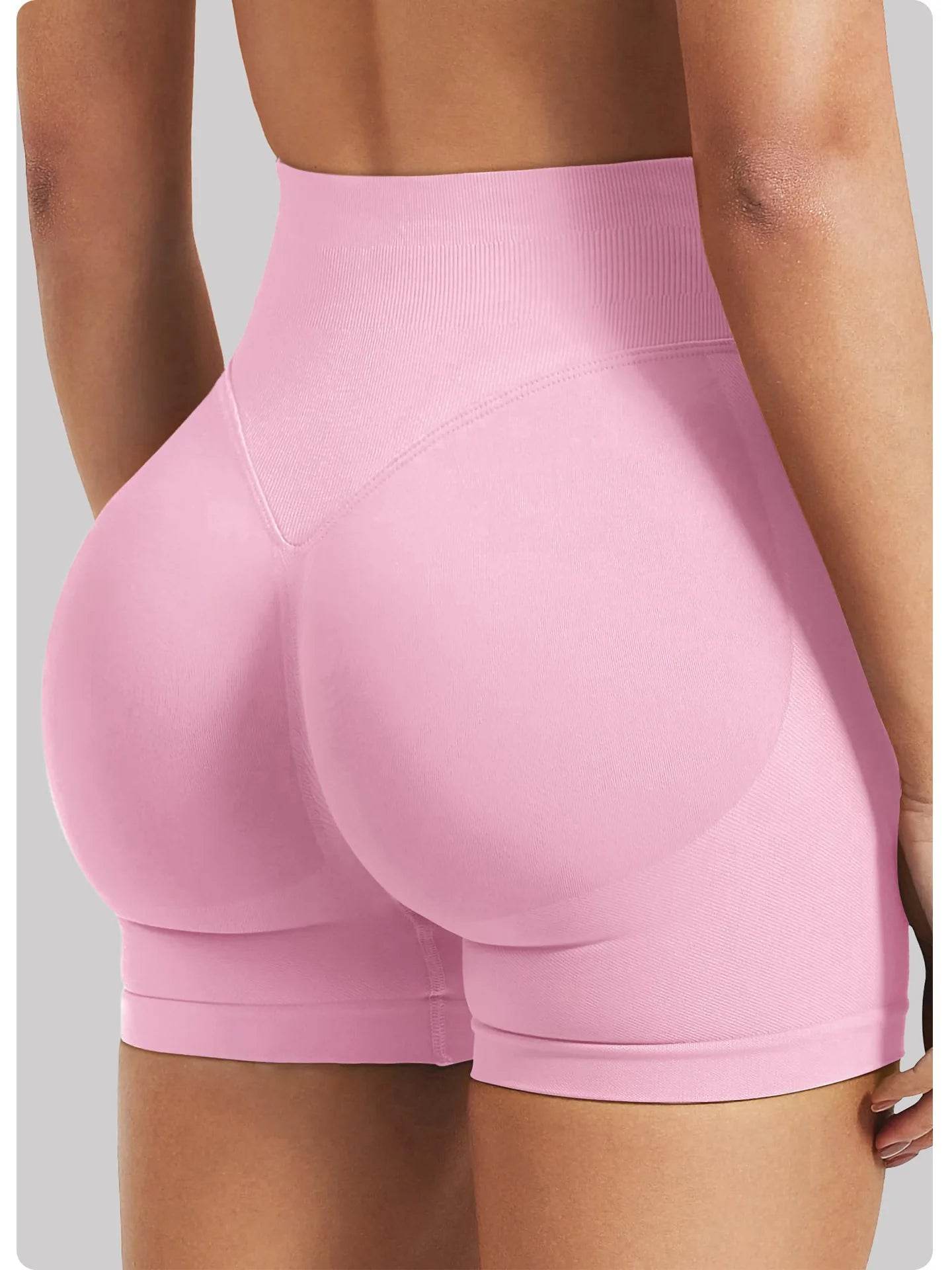 Seamless Scrunch Bum Gym Shorts - P12 Hub Europe