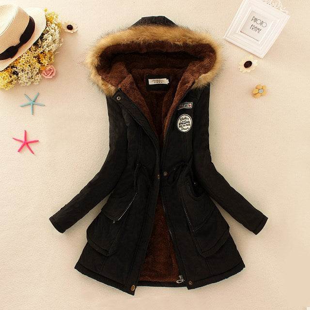 Slim Hooded Padded Parka - P12 Hub Europe