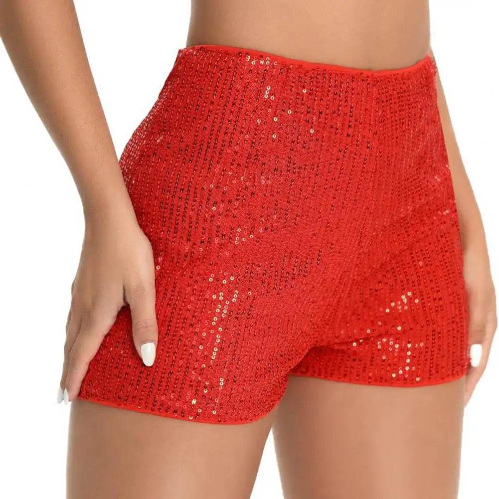 Sequin High Waist Mini Shorts - P12 Hub Europe