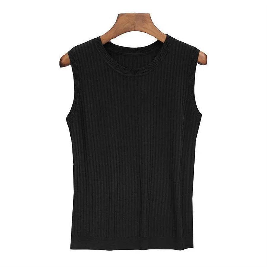Women's Summer Sleeveless Knit Top - P12 Hub Europe
