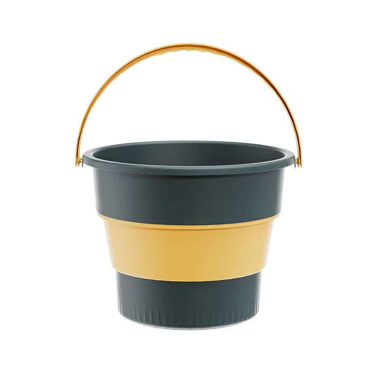 Portable Foldable Bucket Basin 5/10/17L Silicone Bucket Camping Laundry Basket Car Wash Fishing Bathroom Tool Household Supplies