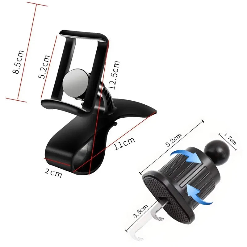 Car Phone Holder Stand HUD Dashboard Portable GPS Navigation Holder For Citroen C3 C5 C4 Berlingo Grand Picasso Jumper Saxo Jump
