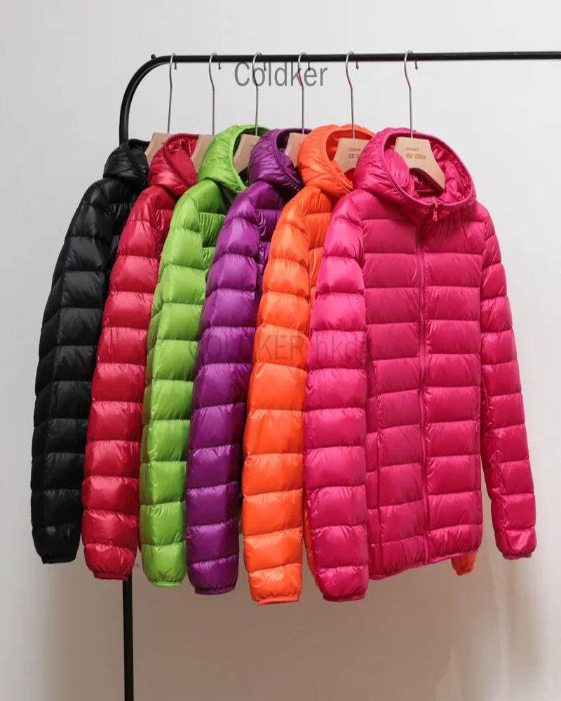 Women's Ultralight Hooded Down - P12 Hub Europe