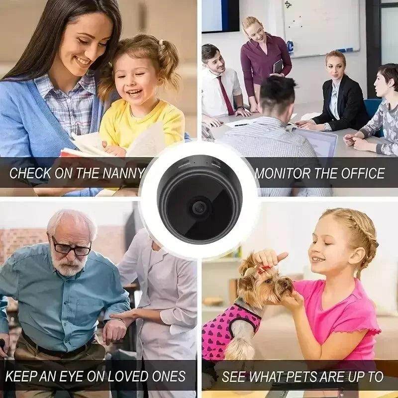 Mini WiFi Camera Xiaomi Mijia , Remote View, Motion Detect - P12 Hub Europe