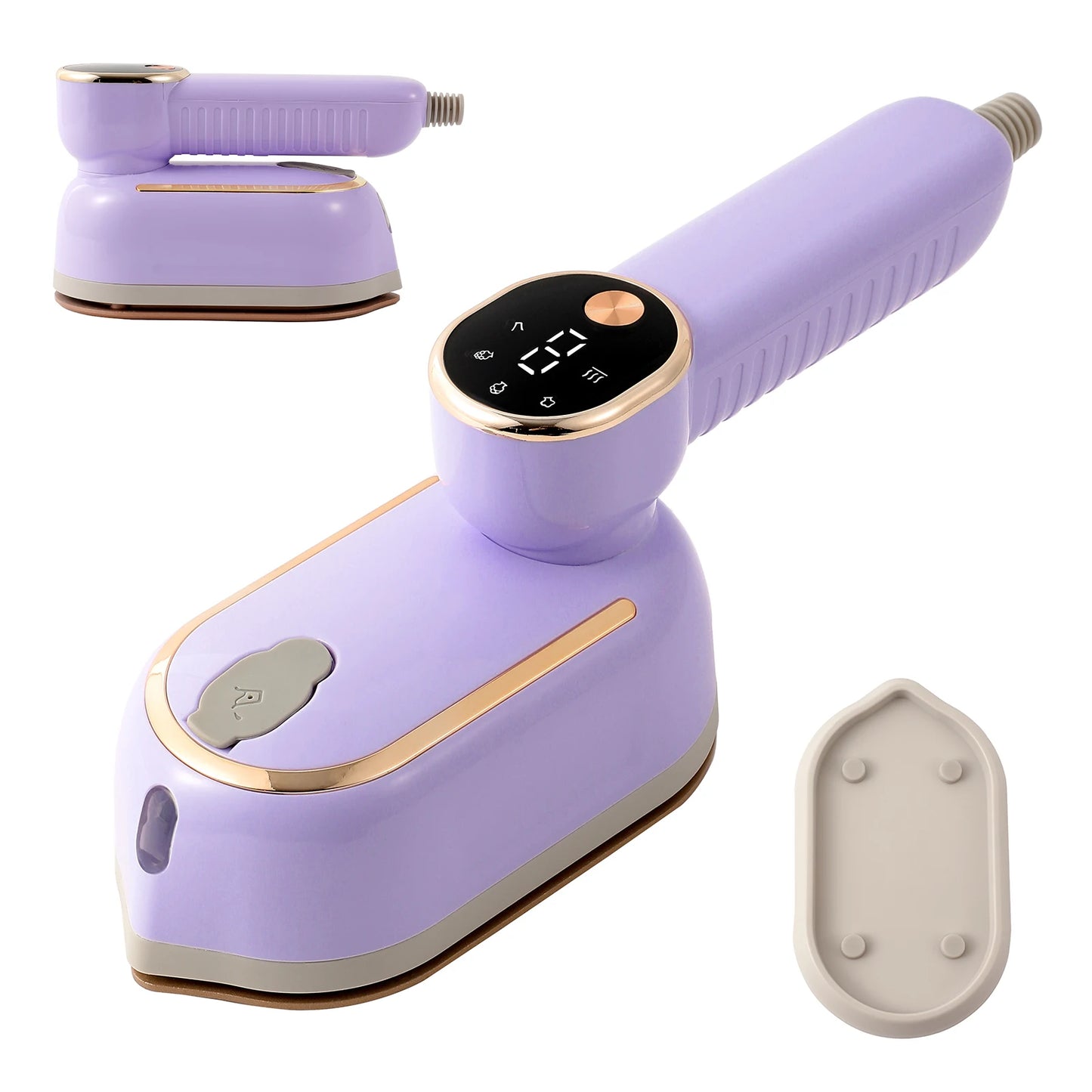 2-in-1 Mini Garment Steamer Handheld Steam Iron Portable Home Travelling For Clothes Ironing Wet Dry Ironing Machine 110V/220V