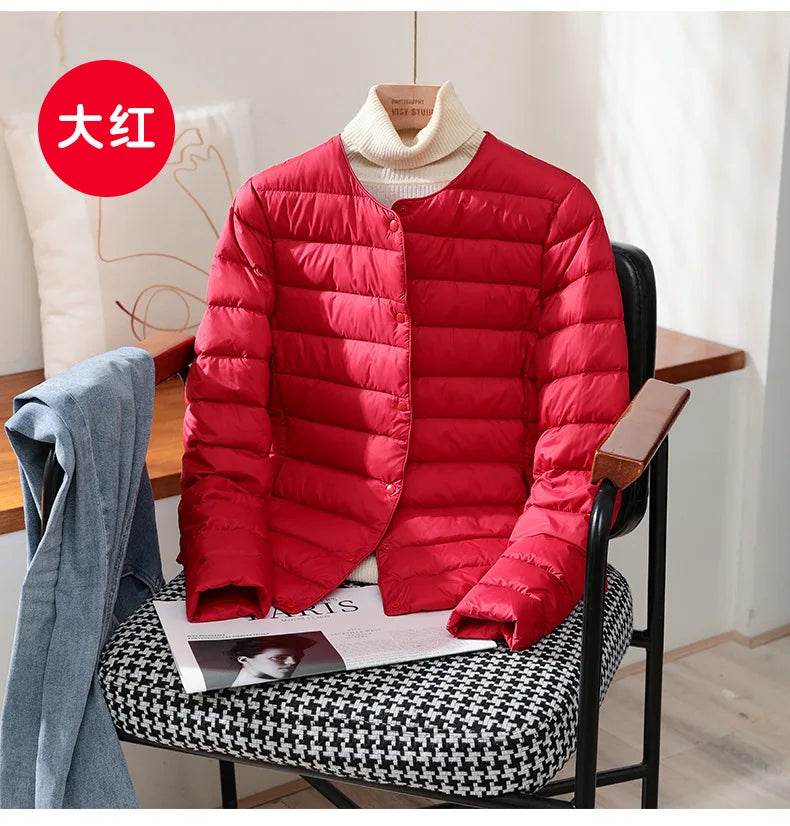 Ultra Lightweight Women's Puffer - P12 Hub Europe