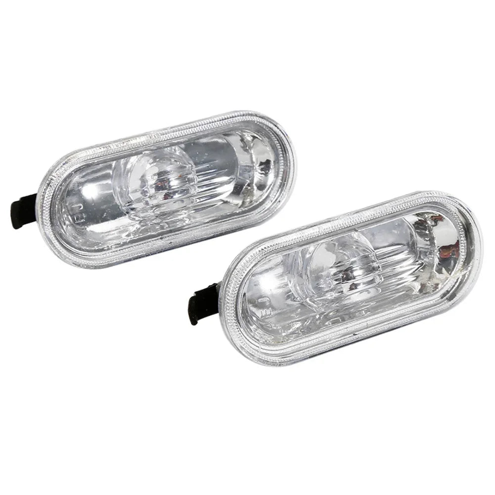 2pcs Car Side Marker Lights Auto Turn Signal Lamp Warning Lights Compatible for Volkswagen Golf 4 Mk4 Bora Vento Seat Jetta A4