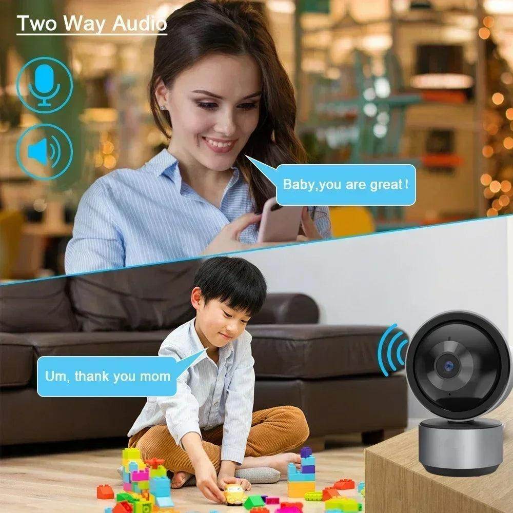 Indoor Camera Smart Life 5MP WiFi Auto Track, 2-Way Audio - P12 Hub Europe