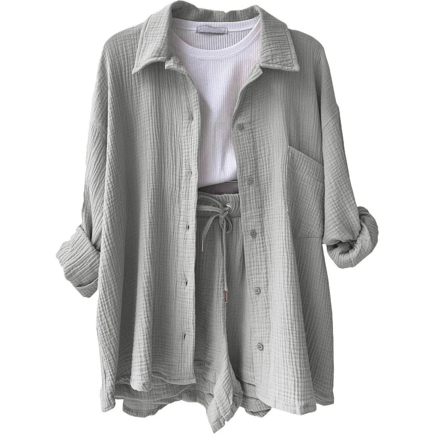 Women Summer Shorts Set - P12 Hub Europe