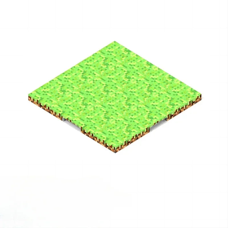 Magnetic Base Plate Variety Baseplates Match Mine World DIY Magnetic Building Blocks Toys for Boys and Girls Children Toy Gift