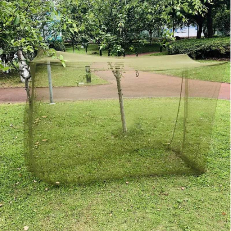 Camping Net White Mesh Portable Square Foldable Mosquito Control Mosquito Net Lightweight Outdoor Camping Tent Sleeping Summer - P12 Hub Europe