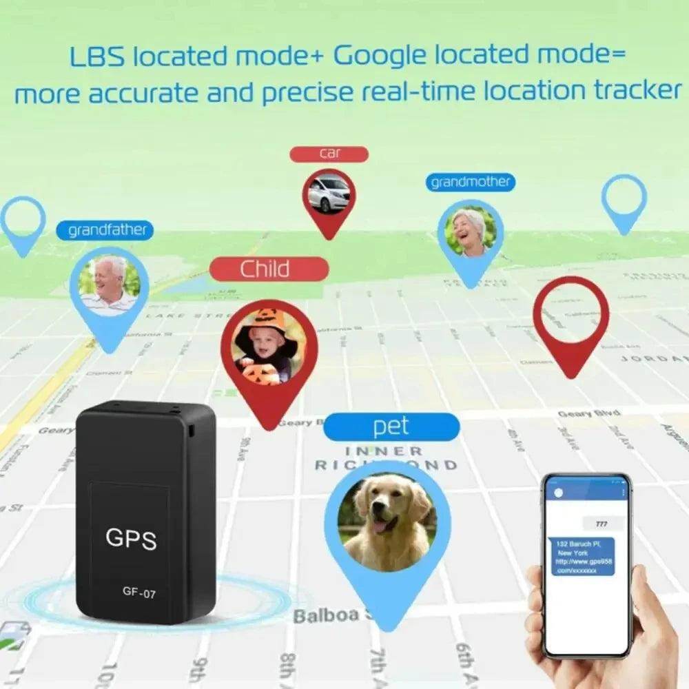 Tracker GPS GF07 Mini Magnetic - P12 Hub Europe