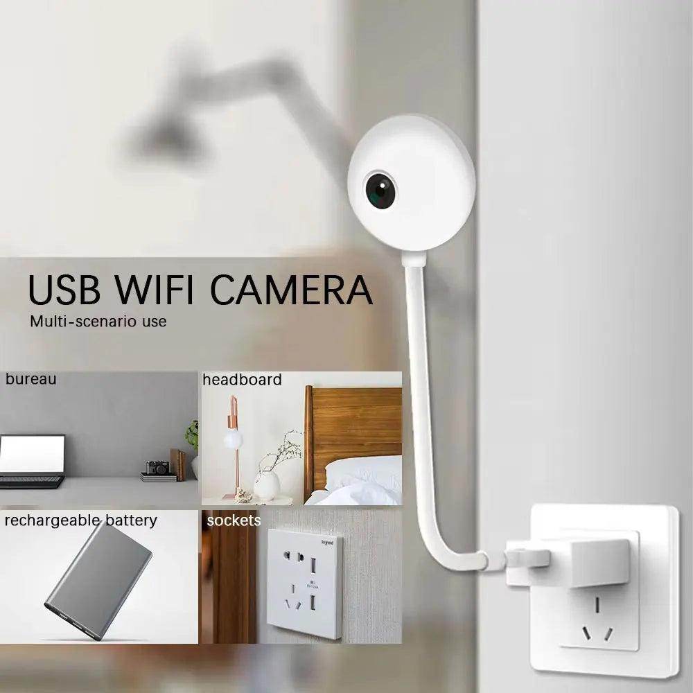 Camera 5MP USB Bulb 2K, WiFi, Color Night, 2-Way Audio - P12 Hub Europe