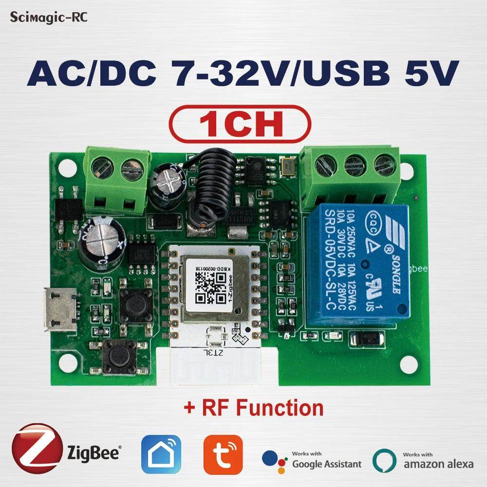 WiFi/ZigBee Garage Door Opener | Alexa/Google - P12 Hub Europe