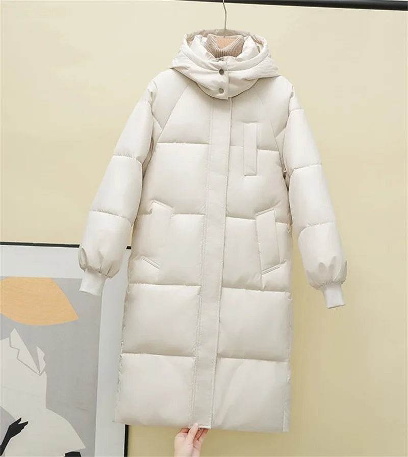 Warm Slim Hooded Winter Parka - P12 Hub Europe