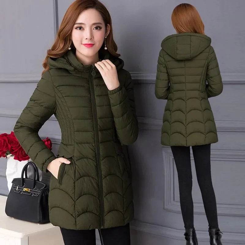Warm Slim Mother's Parka - P12 Hub Europe