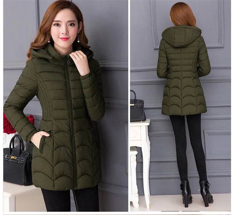Warm Slim Mother's Parka - P12 Hub Europe