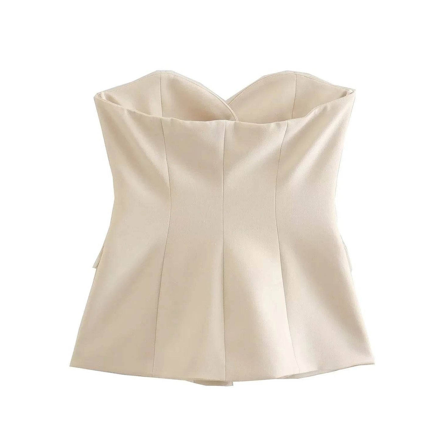 Strapless Side Slit Suit - P12 Hub Europe