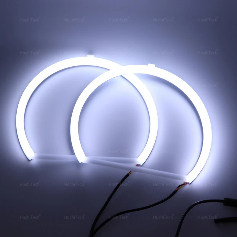 2 Years Warranty Cotton 6000K White LED Angel Eye Rings Light Kits for Ford Mustang 2013 2014 Car Accessories