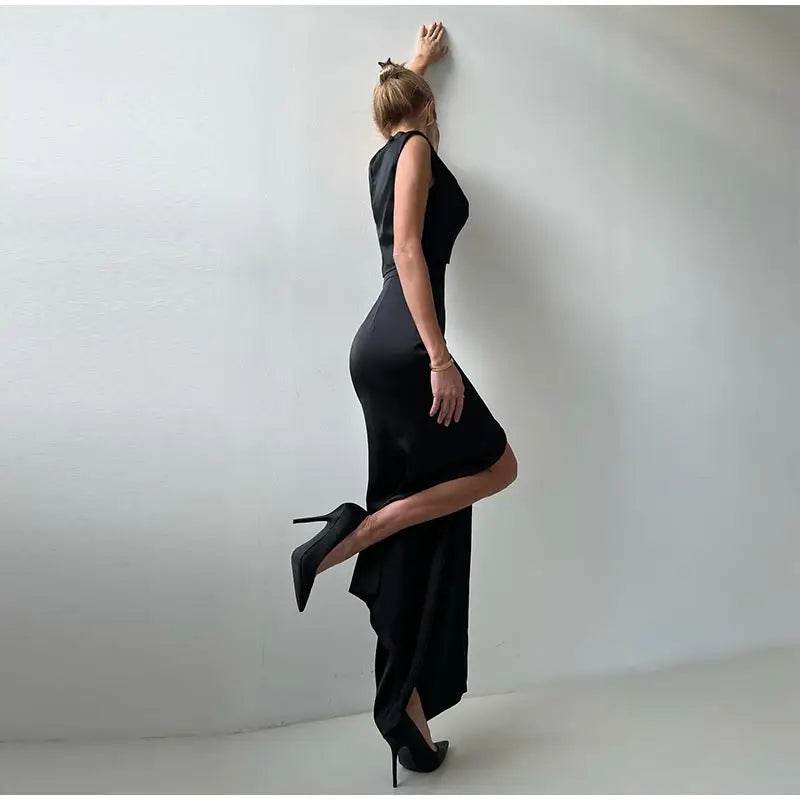 Elegant Split Skirt Crop Set - P12 Hub Europe