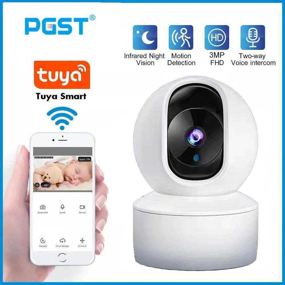 Indoor Camera PTZ WiFi 1080P Human Detect, Night Vision - P12 Hub Europe